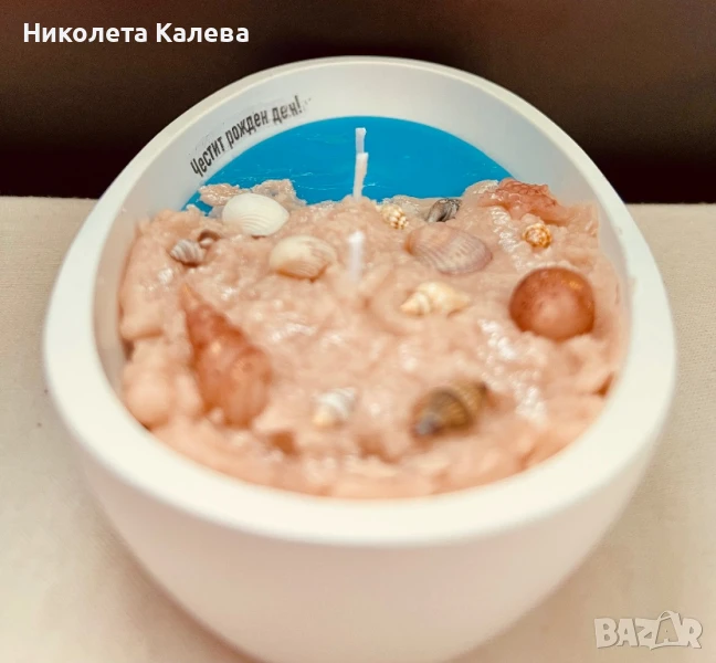 Ръчно изработени свещи от соев восък, снимка 1