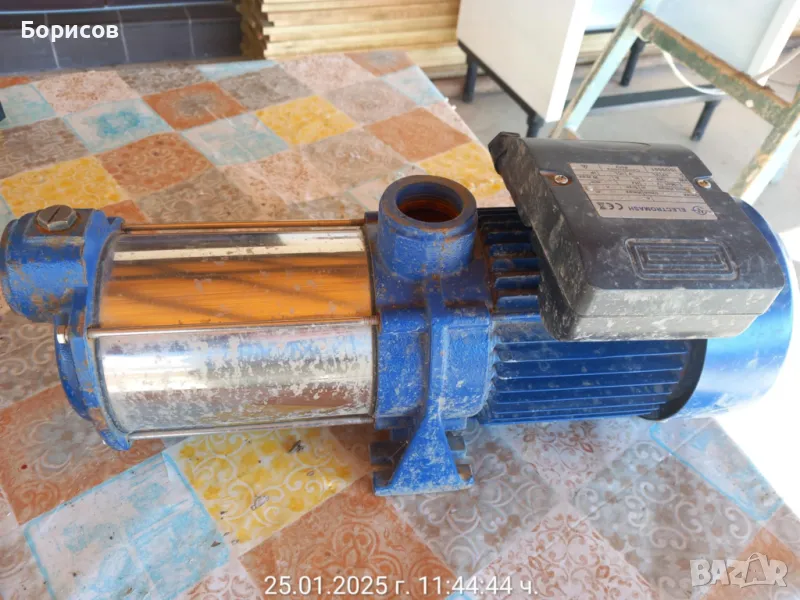 Многостъпална водна помпа ELMASH HMC-5 SC, 1.8 kW, напор 60 м, снимка 1