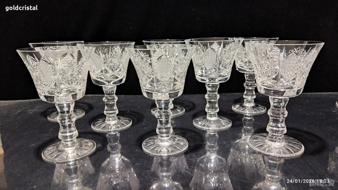 кристални чаши , снимка 1