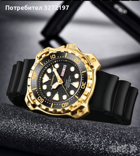 2023 FOXBOX спортен кварцов часовник,водоустойчив,подвижен безел, дата,ден от седмицата , снимка 1