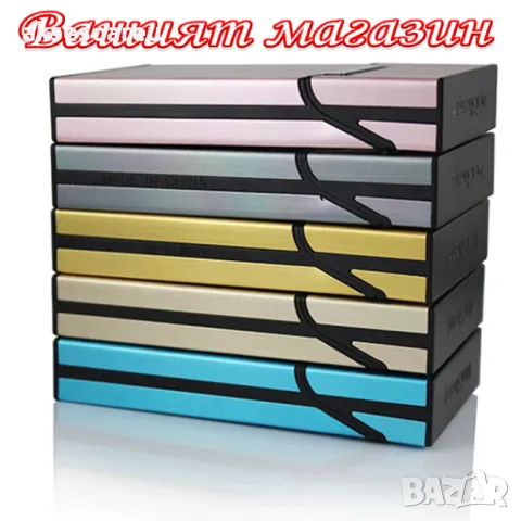 Нова Алуминиева табакера кутия Слим за тънки цигари мурати слим Murati slim контейнер за съхранение , снимка 9 - Табакери - 50223336