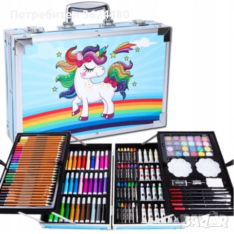 Детски Комплект за Рисуване 145 Части 4722