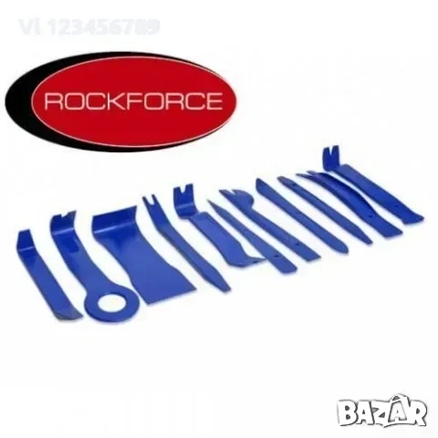 Инструменти за демонтаж на авто интериор 11 части RockForce, снимка 2 - Аксесоари и консумативи - 53870274