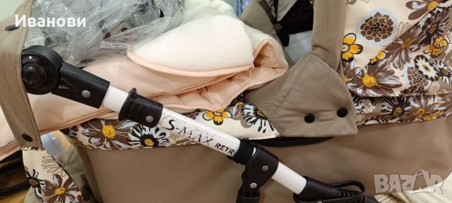 Бебешка количка S-MAX DАISY - RETRUS, снимка 7 - Детски колички - 52194522