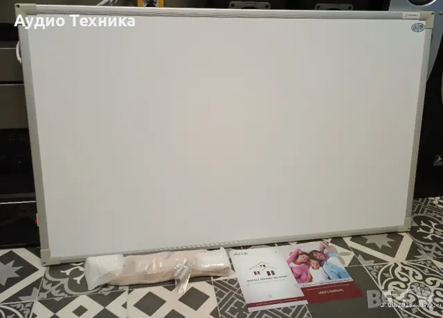 ПРОМО! Инфрачервен карбонов отоплителен енергоспестяващ панел.  550W. 100лв!!!!, снимка 1