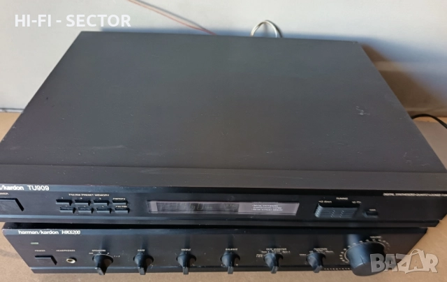 Harman-kardon усилвател и тунер , снимка 3 - Ресийвъри, усилватели, смесителни пултове - 52422058