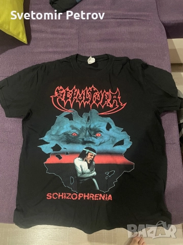 Метъл тениски на Sepultura и Sodom, снимка 1