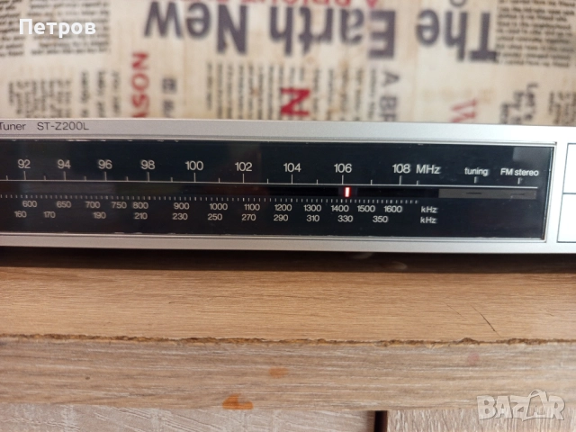 "Technics"Fm/Mw/Lw.Stereo Tuner.ST-Z200L, снимка 3 - Ресийвъри, усилватели, смесителни пултове - 52085603