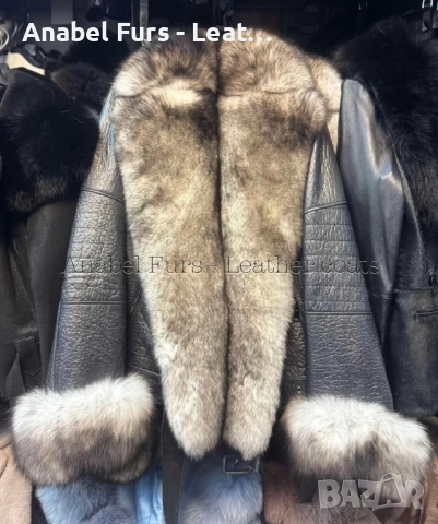 Дамски палта от естествена кожа, снимка 2 - Палта, манта - 52396610