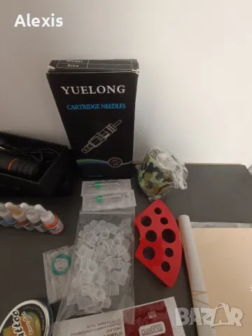 машинка за татуиране сет, снимка 7 - Друга електроника - 48047703