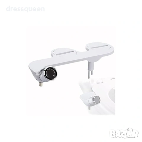 4673 Универсална Биде Приставка с Плавна Ротация Лесна Употреба с Елегантен Дизаин