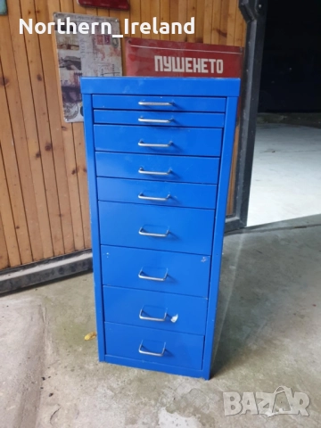 Масивен метален работен шкаф , снимка 1