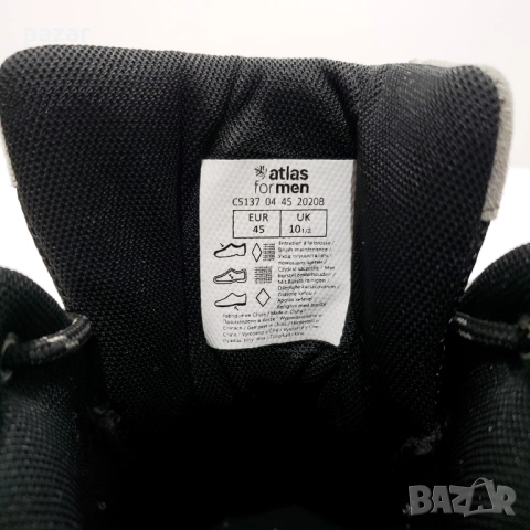 ATLAS for MEN Водоустойчиви Непромокаеми Туристически Обувки Кожени Боти Велур 44.5-45, снимка 9 - Мъжки боти - 52241005