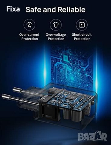 Адаптер JSAUX Type-C 20W, снимка 4 - Оригинални зарядни - 39564183