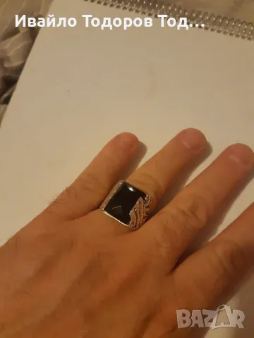 Уникален сребърен пръстен ръчна изработка , снимка 8 - Пръстени - 47857456