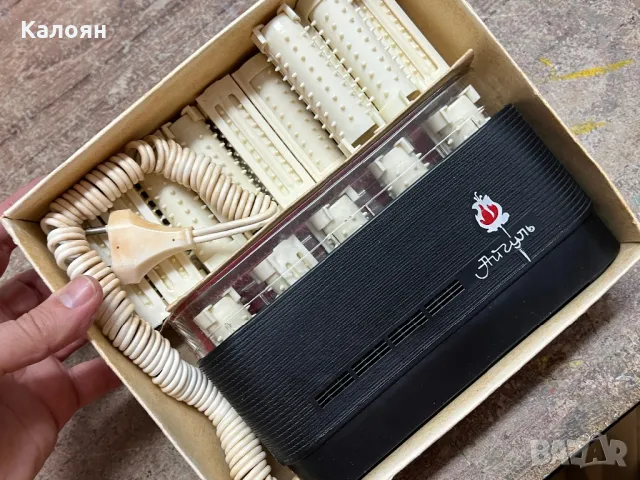 Винтидж уред за коса - Маша за къдрене, снимка 8 - Подаръци за жени - 49418385