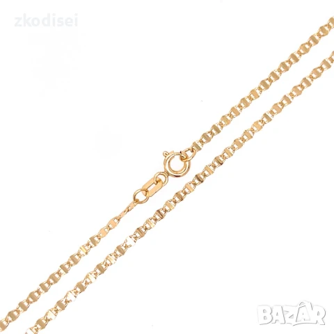Златен синджир 2,21гр. 54,0см. 14кр. проба:585 модел:32090-4, снимка 1