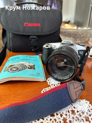 Камера Canon EOS500N, снимка 2 - Фотоапарати - 53784361