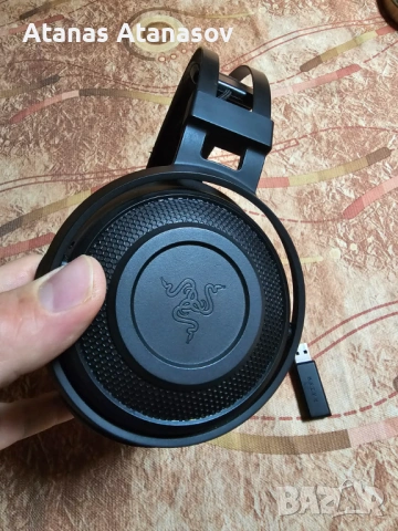 Слушалки Gaming Razer Nari Essential, Черни, снимка 3 - Слушалки за компютър - 53684402
