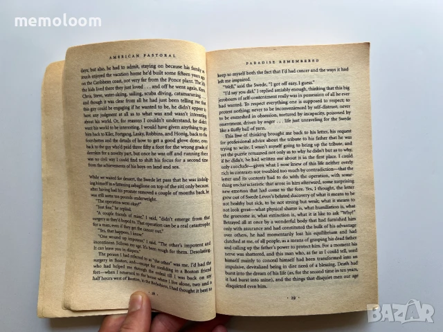 American Pastoral, Phillip Roth, снимка 3 - Художествена литература - 51428153