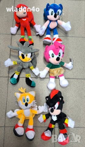 Нови модели СОНИК/SONIC герои-7е, снимка 3 - Плюшени играчки - 44198183