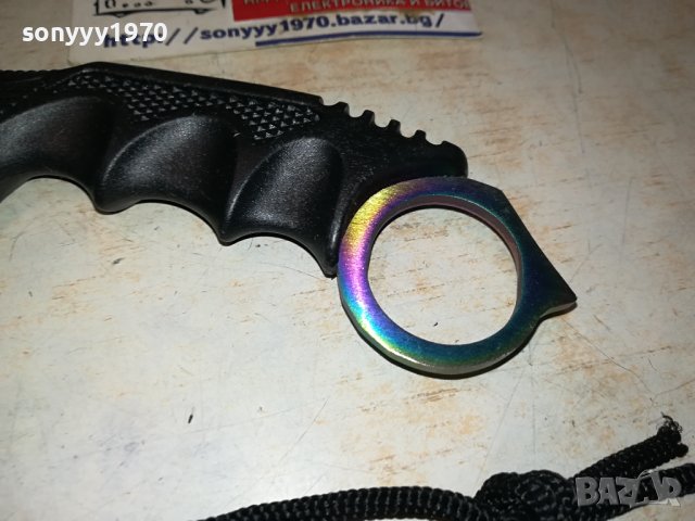 НОЖ С КАНИЯ ИЗВИТ 2608231850, снимка 9 - Ножове - 41975051