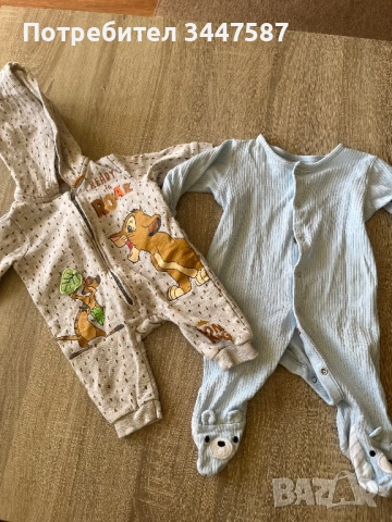 Дрешки за новородено 0-3 м, снимка 4 - Комплекти за бебе - 53800527