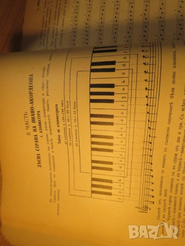 Старинна школа за пиано акордеон издание 1943 година В.Анастасов и АС.КОндов - старинно издание за ц, снимка 6 - Акордеони - 52353545