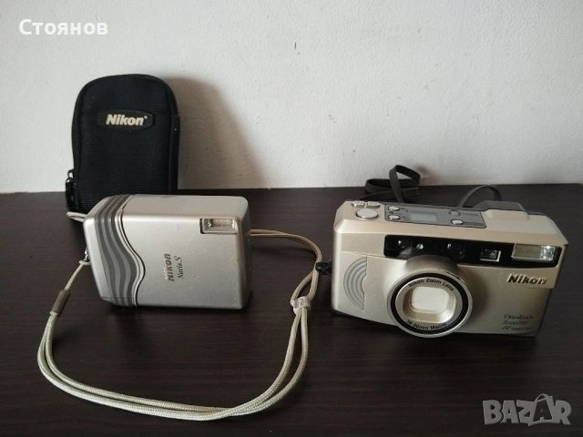 Камери Nikon F65,Nikon COOLPIX S500 7.1MP,S2750 16MP,4500, 995, L19,Nikon Nuvis S,One Touch. Zoom 90, снимка 2 - Фотоапарати - 47259368