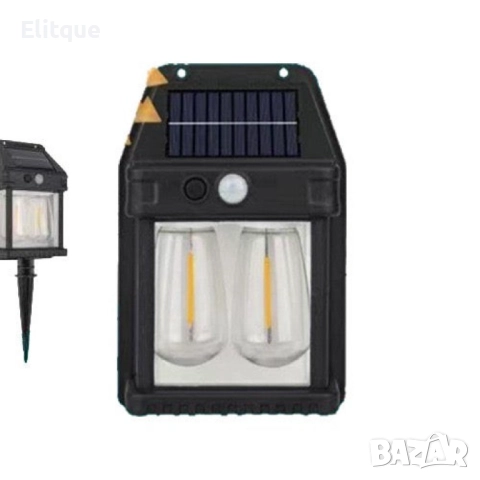Соларна стенна лампа с интелигентен сензор, снимка 6 - Други - 52596886