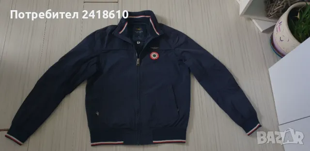 Aeronautica Militare Mens Size 48 - M Оригинал! Мъжко Яке Тип Бомбер!, снимка 9 - Якета - 47464127