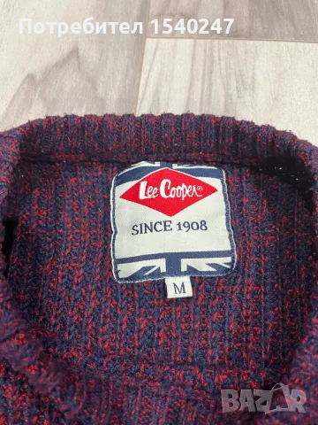 ToМъжки плетен пуловер Lee Cooper, снимка 3 - Пуловери - 48214228