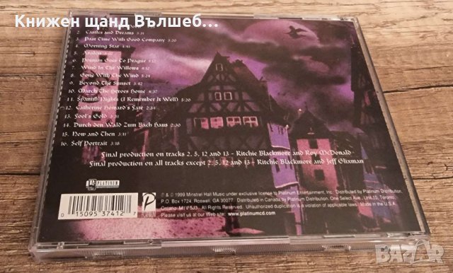 Компакт Дискове Рок - Метъл: Blackmores Night – Under a violet moon, снимка 2 - CD дискове - 41507706