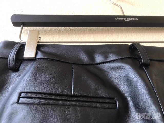 Дамски панталон кожа - L, снимка 5 - Панталони - 36014081