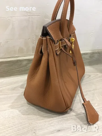 Hermès Birkin Bag чанта кожа, снимка 3 - Чанти - 56082871