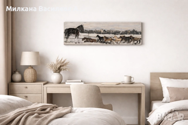 НАЛИЧНА – „Гаризуп, Незабравимият Ахал Теке“, снимка 2 - Картини - 53233247