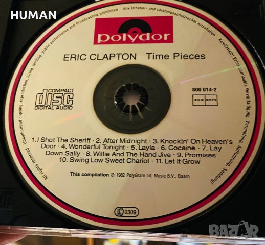 Eric Clapton, снимка 3 - CD дискове - 40073917