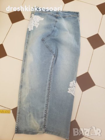 Дънкова пола за много слаба дама, снимка 2 - Поли - 42263484