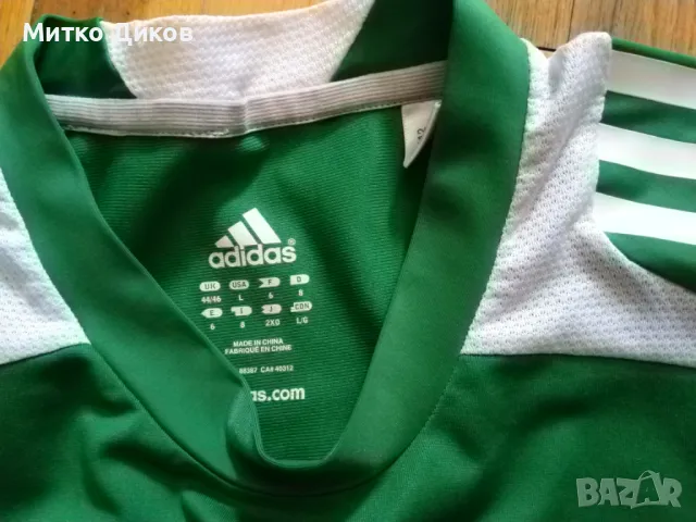 Германия маркова футболна тениска Адидас стреч Мерцедес 2012-2013г гости размер Л, снимка 5 - Футбол - 49624701