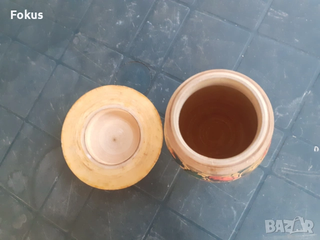 Руска дървена играчка гъба рисувана Матрьошка, снимка 5 - Антикварни и старинни предмети - 53280642