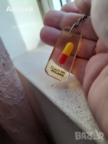 Стар ключодържател Ciech Polfa, снимка 5 - Други ценни предмети - 44926051