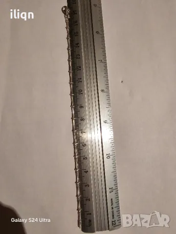 Сребърна гривна 925 Проба Перфектно състояние. Неразличима от Нова. Цена 24.99лв 18см., снимка 4 - Гривни - 49031055