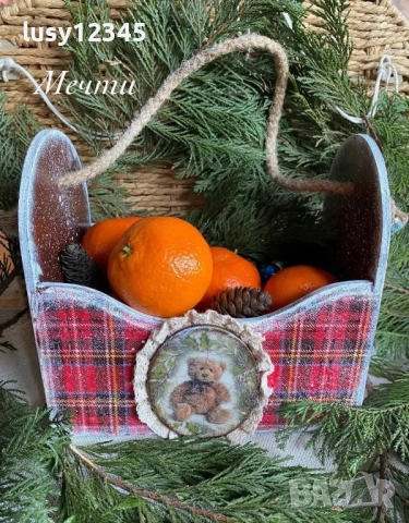 Весела коледна кошничка!, снимка 3 - Коледни подаръци - 52162157