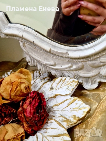 Бароково огледало , снимка 3 - Огледала - 53315831