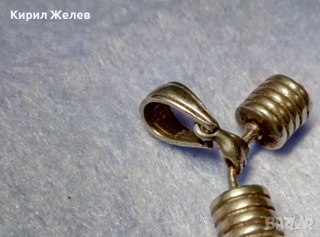 АРТИСТИЧЕН ДИЗАЙНЕРСКИ СРЕБЪРЕН МЕДАЛЬОН СРЕБРО 925 ХУДОЖЕСТВЕНА РЪЧНА ИЗРАБОТКА 27009, снимка 3 - Колиета, медальони, синджири - 50136101