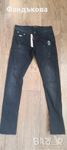 Черни дънки dsquared2, снимка 2 - Дънки - 53824178