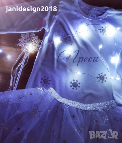   Коледен комплект “Снежинка”, снимка 4 - Комплекти за бебе - 52429099
