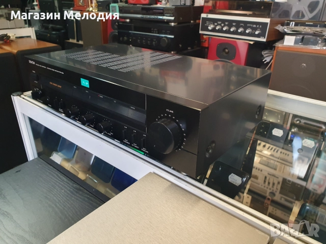 Усилвател Denon PMA-320A Две по 90 вата на 4 ома. В отлично техническо и визуално състояние., снимка 7 - Ресийвъри, усилватели, смесителни пултове - 35656676