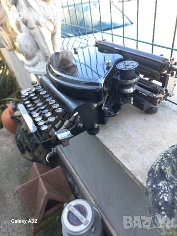 СТАРА ПИШЕЩА МАШИНА ЦАРСТВО БЪЛГАРИЯ ГЕОРГИ КАБАКЧИЕВЪ, снимка 2 - Антикварни и старинни предмети - 52428651