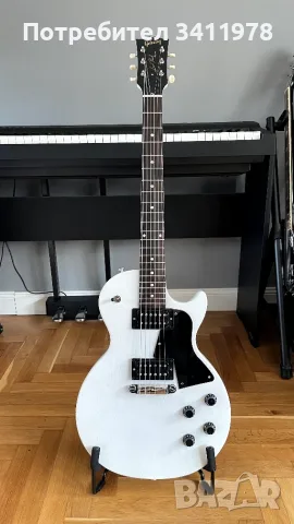 Gibson Les Paul Special Tribute Worn White Satin (2000), снимка 3 - Китари - 55800221